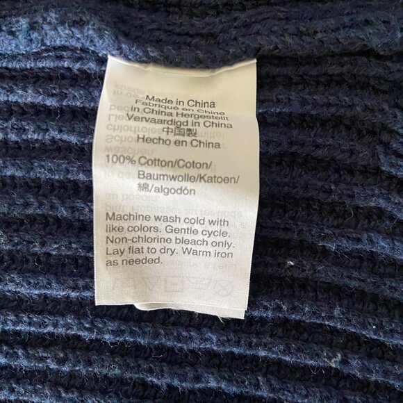 J Crew Mercantile ribbed cardigan in blue - size s - Picture 12 of 12